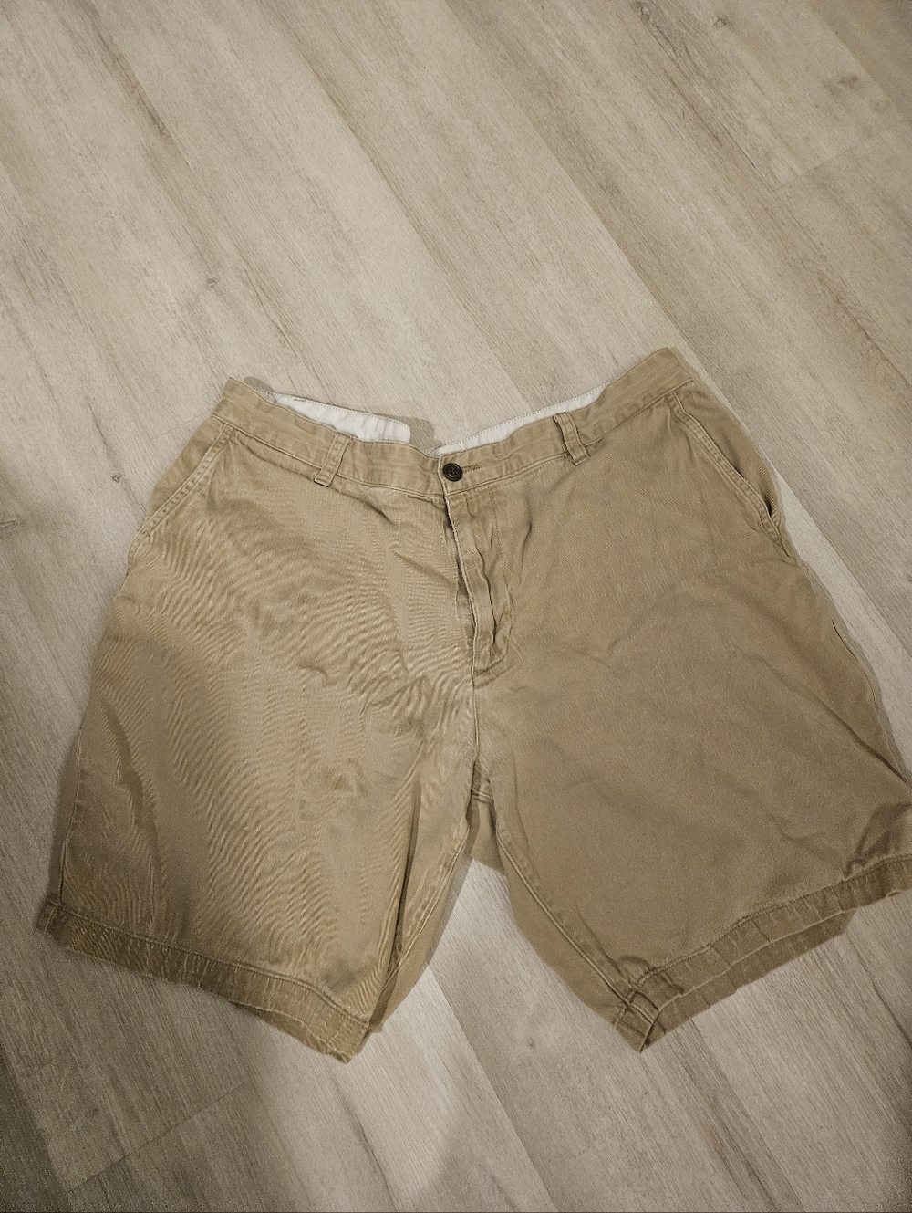 Dockers Men's Tan Flat Front Shorts